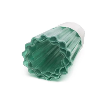 R076 Sinus (76/18) hullámlemez 1000g Standard zöld áttetsző tekercses 1.5 m x 20 m
