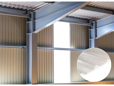 Sávfelülvilágítók, bevilágító trapézlemezek Sávfelülvilágítók, bevilágító trapézlemezek