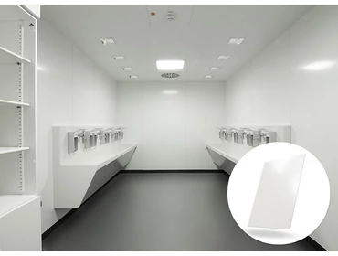 Higiénikus falburkoló lemezek Higiénikus falburkoló lemezek