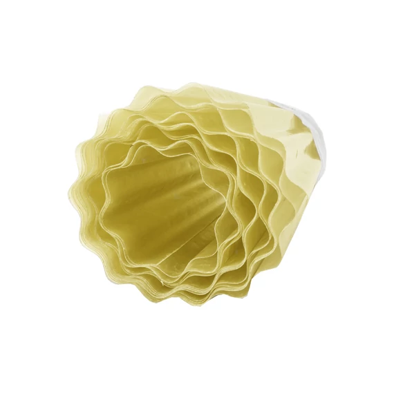 R076 Sinus (76/18) hullámlemez 1000g Standard sárga áttetsző tekercses 2.5 m x 20 m