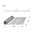 Kép 4/15 - R076 Sinus (76/18) hullámlemez 1000g Standard zöld áttetsző tekercses 2.5 m x 20 m