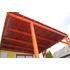 Kép 8/9 - R214 trapézlemez bordó nem áttetsző 1.05 m x 2.0 m