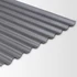 Kép 1/10 - R214 trapézlemez bronz (füst) áttetsző 1.05 m x 2.0 m